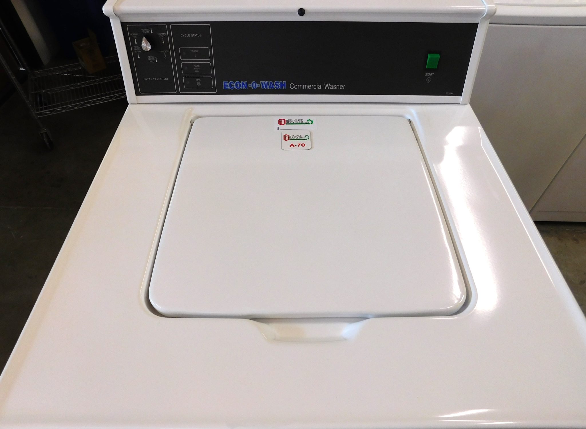 WASHER (ALMOST NEW) GRADE) ECONOWASH SUPER CAPACITY A