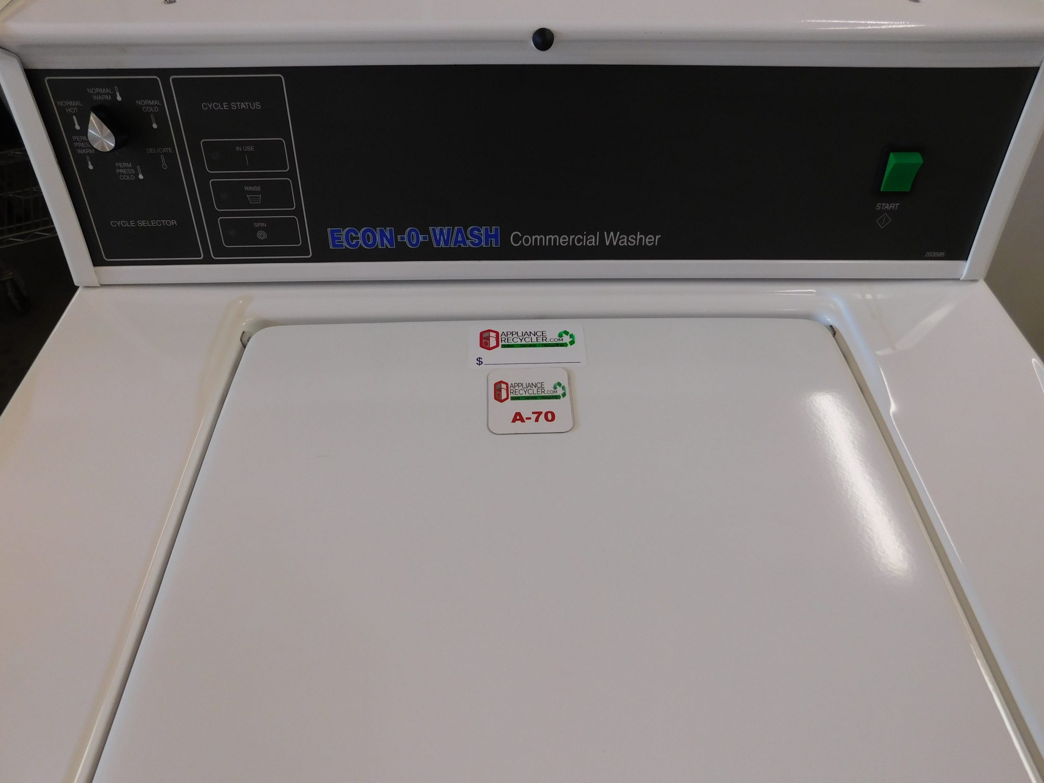 WASHER (ALMOST NEW) GRADE) ECONOWASH SUPER CAPACITY A