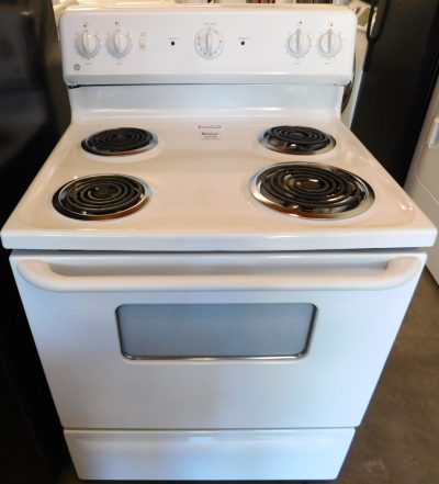 GE 4 Burner Electric Range – Reuse Depot, Inc.