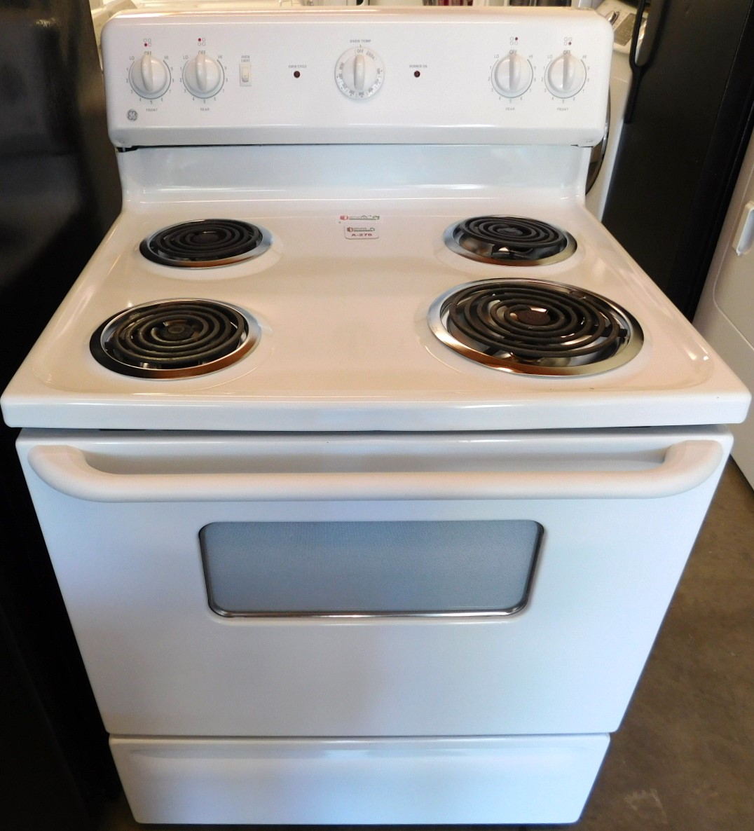 STOVE- 30 INCH GE ELECTRIC STOVE A-276 - Appliance Recycler