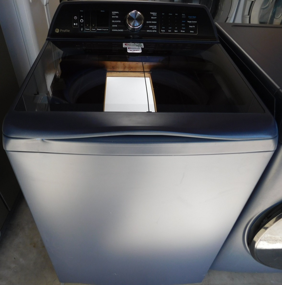 GENERAL ELECTRIC (FANTASTIC BLUE) (1 YEAR OLD) WASHER AND ELECTRIC ...
