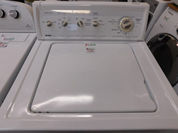 SUGGESTED SET- KENMORE- SUPER CAPACITY- WASHER AND ELECTRIC DRYER- SET PRODUCT ID#A-663 & A-656 - Image 9