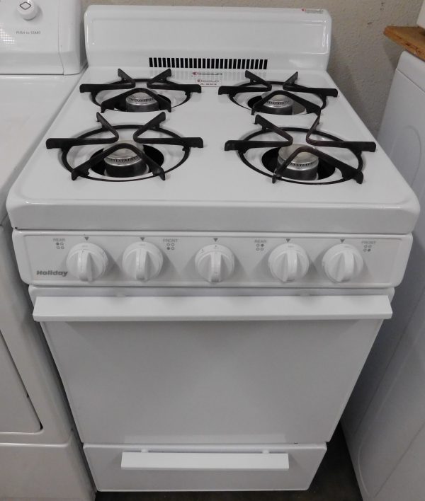 STOVE- 20 INCH HOLIDAY GAS 4 BURNER TOP STOVE A-693