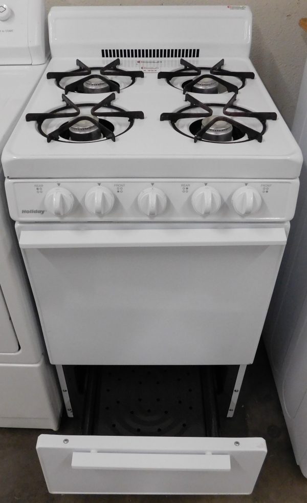 STOVE- 20 INCH HOLIDAY GAS 4 BURNER TOP STOVE A-693 - Image 3