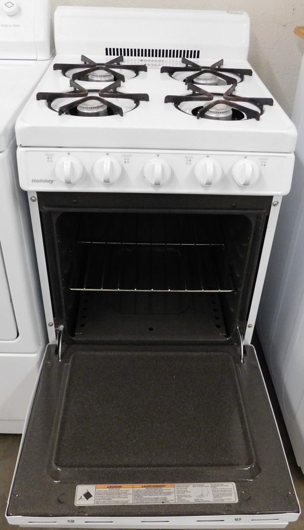 STOVE- 20 INCH HOLIDAY GAS 4 BURNER TOP STOVE A-693 - Image 4