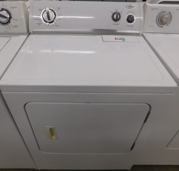 WASHER- WHIRLPOOL SUPER CAPACITY- HEAVY DUTY WASHER & GAS DRYER- PRODUCT ID#A-675 - Image 9