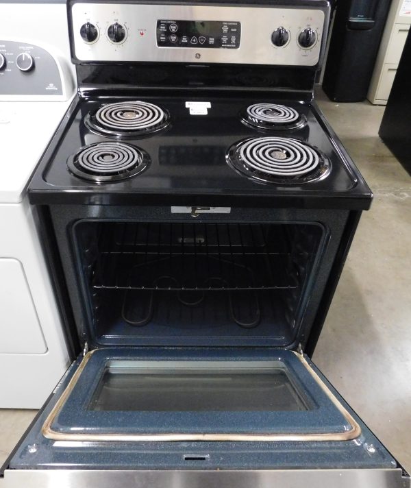 STOVE- 30 INCH GE ELECTRIC BURNER TOP STOVE A-683 - Image 5