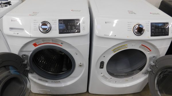 SAMSUNG (SUGGESTED SET) WASHER (WITH GARMENT DOOR) AND GAS DRYER SET - PRODUCT ID# A-611 & A-674 - Image 3