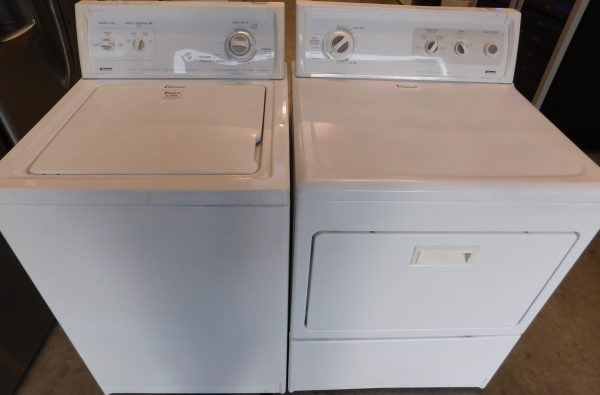 KENMORE SET- SUPER CAPACITY - WASHER AND GAS DRYER- SET PRODUCT ID#A-668