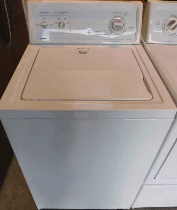 KENMORE SET- SUPER CAPACITY - WASHER AND GAS DRYER- SET PRODUCT ID#A-668 - Image 3