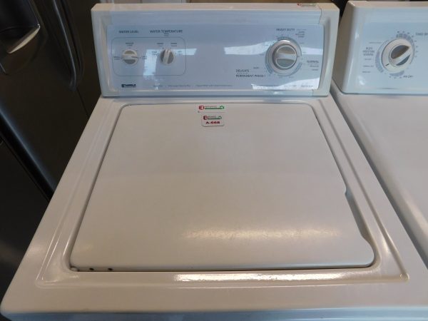 KENMORE SET- SUPER CAPACITY - WASHER AND GAS DRYER- SET PRODUCT ID#A-668 - Image 5