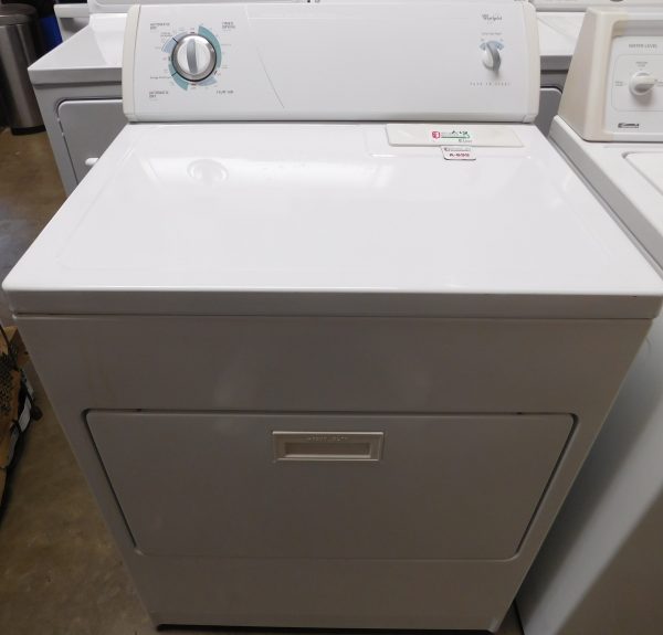 DRYER- WHIRLPOOL SUPER CAPACITY ELECTRIC- A-698