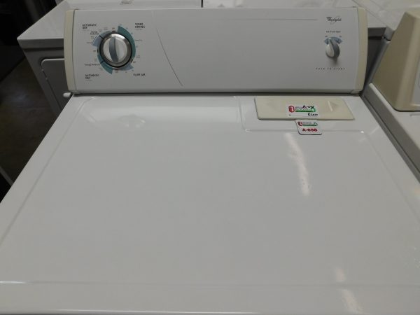 DRYER- WHIRLPOOL SUPER CAPACITY ELECTRIC- A-698 - Image 2