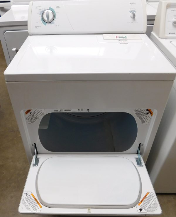 DRYER- WHIRLPOOL SUPER CAPACITY ELECTRIC- A-698 - Image 4