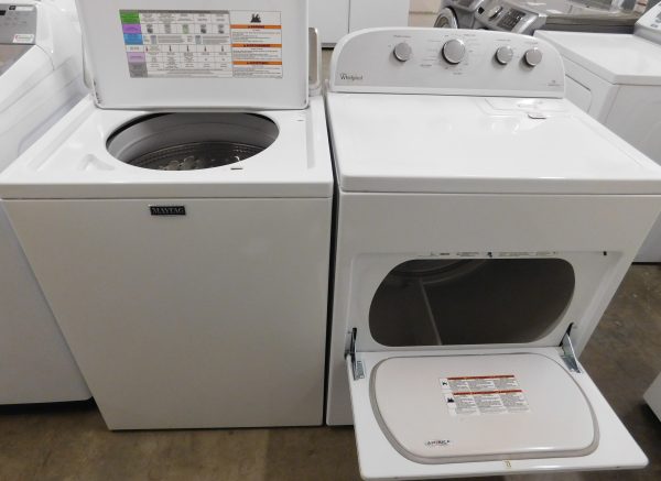 COMBINED KING SIZE MAYTAG WASHER AND WHIRLPOOL GAS DRYER- SET PRODUCT ID#A-655 - Image 2