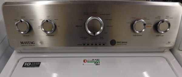 COMBINED KING SIZE MAYTAG WASHER AND WHIRLPOOL GAS DRYER- SET PRODUCT ID#A-655 - Image 5