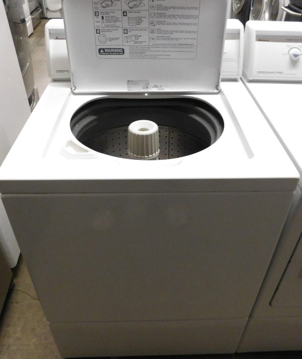 AMANA SET- (MADE BY ALLIANCE)-COMMERCIAL GRADE KING SIZE CAPACITY PLUS - (ALMOST NEW) WASHER AND GAS DRYER- SET PRODUCT ID#A-690 - Image 6