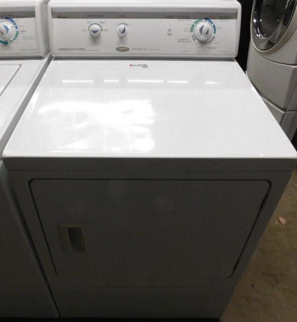 AMANA SET- (MADE BY ALLIANCE)-COMMERCIAL GRADE KING SIZE CAPACITY PLUS - (ALMOST NEW) WASHER AND GAS DRYER- SET PRODUCT ID#A-690 - Image 10