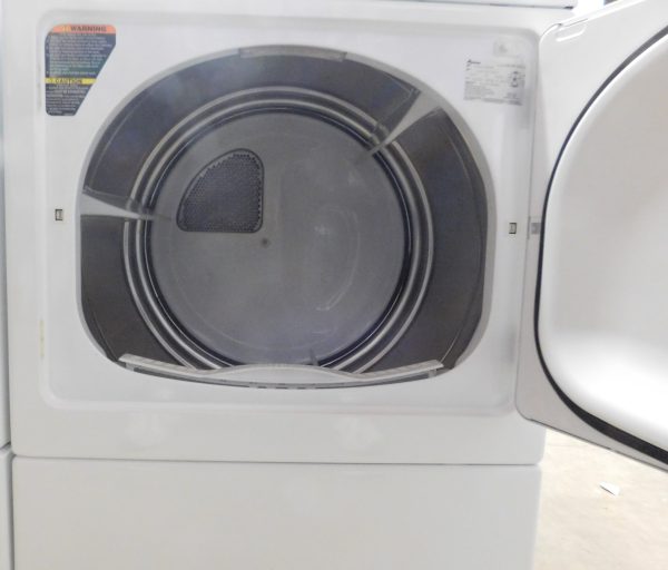 AMANA SET- (MADE BY ALLIANCE)-COMMERCIAL GRADE KING SIZE CAPACITY PLUS - (MARTINA NIETO) CPU 02/08/25  (ALMOST NEW) WASHER AND GAS DRYER- SET PRODUCT ID#A-690 - Image 13