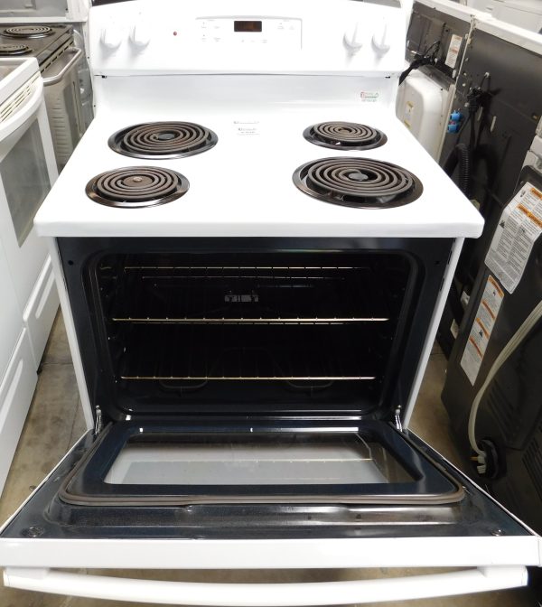 STOVE- 30 INCH (4 BURNER) GENERAL ELECTRIC GLASS TOP STOVE A-670 - Image 4