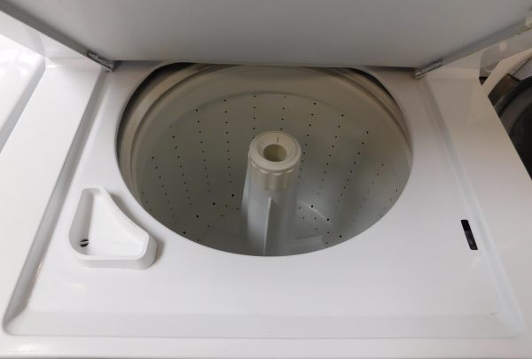 STACKED FRIGIDAIRE (FULL SIZE) WASHER & (GAS) DRYER PRODUCT ID#A-652 - Image 8