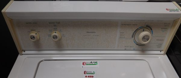 WASHER- KENMORE SUPER CAPACITY- HEAVY DUTY WASHER- PRODUCT ID#A-659 - Image 3