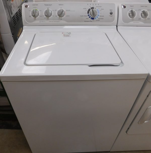 GENERAL ELECTRIC SET- SUPER CAPACITY - WASHER AND ELECTRIC DRYER- SET PRODUCT ID#A-596 - Image 3