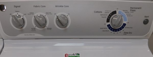 GENERAL ELECTRIC SET- SUPER CAPACITY - WASHER AND ELECTRIC DRYER- SET PRODUCT ID#A-596 - Image 11