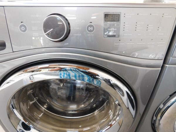 WHIRLPOOL WASHER AND ELECTRIC DRYER-WITH STEAM- ON PEDESTALS - PRODUCT ID# A-545 - Image 5