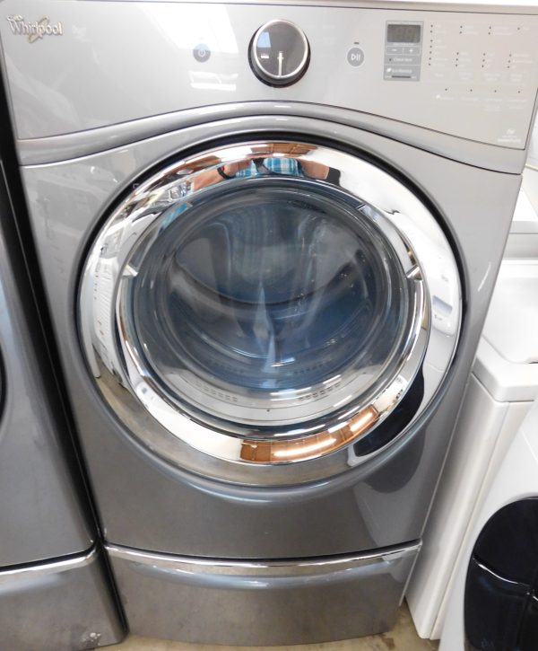 WHIRLPOOL WASHER AND ELECTRIC DRYER-WITH STEAM- ON PEDESTALS - PRODUCT ID# A-545 - Image 10