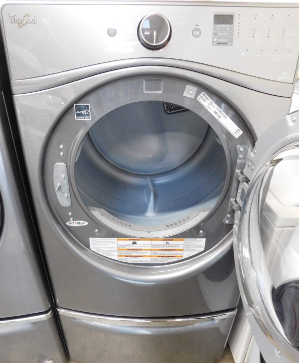 WHIRLPOOL WASHER AND ELECTRIC DRYER-WITH STEAM- ON PEDESTALS - PRODUCT ID# A-545 - Image 13