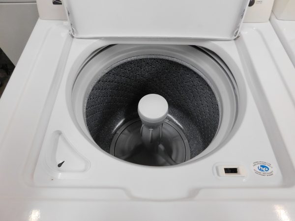 KENMORE/AMANA ELECTRIC SET- SUPER CAPACITY - WASHER AND DRYER- SET PRODUCT ID#A-555 - Image 8