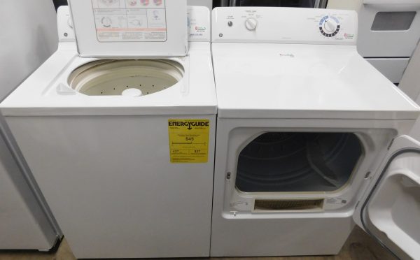 GENERAL ELECTRIC SET- SUPER CAPACITY - WASHER AND GAS DRYER- SET PRODUCT ID#A-611 ISAAC SAAVEDRA - Image 2