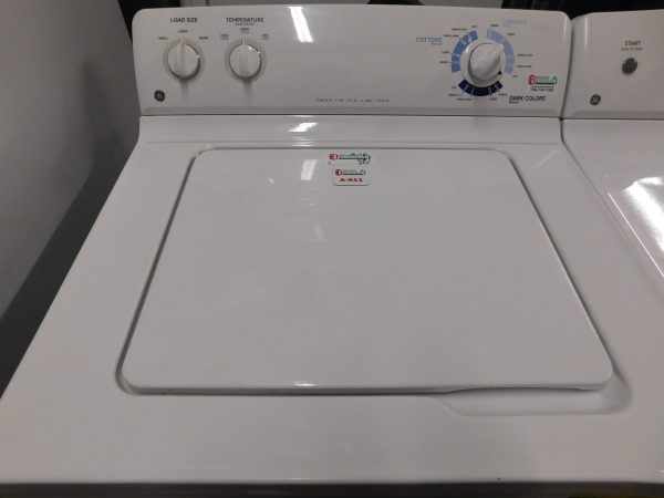 GENERAL ELECTRIC SET- SUPER CAPACITY - WASHER AND GAS DRYER- SET PRODUCT ID#A-611 ISAAC SAAVEDRA - Image 4