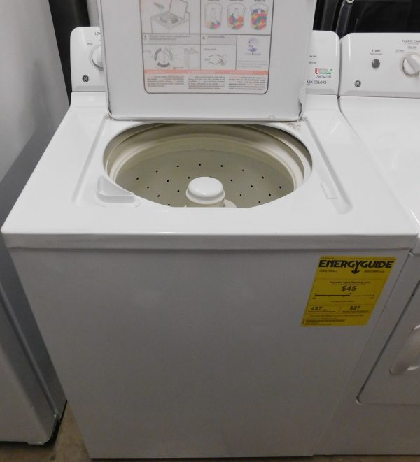 GENERAL ELECTRIC SET- SUPER CAPACITY - WASHER AND GAS DRYER- SET PRODUCT ID#A-611 ISAAC SAAVEDRA - Image 6