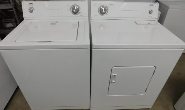 INGLIS WASHER & DRYER SET IN GAS--LARGE CAPACITY- HEAVY DUTY- PRODUCT ID#A-457