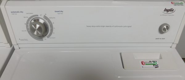 INGLIS WASHER & DRYER SET IN GAS--LARGE CAPACITY- HEAVY DUTY- PRODUCT ID#A-457 - Image 12