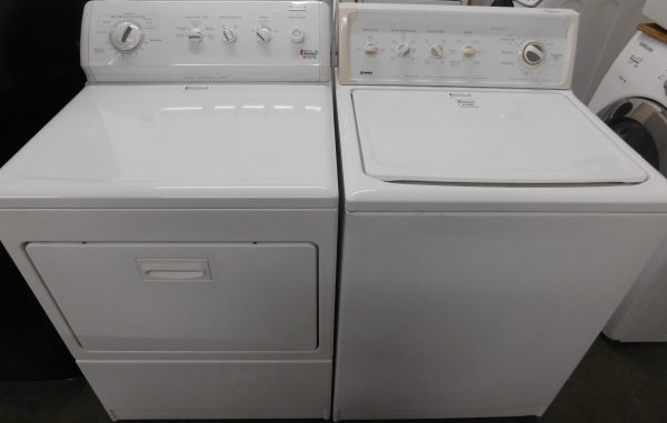 KENMORE WASHER & DRYER -KING SIZE CAPACITY -WASHER AND GAS DRYER- PRODUCT ID#A-487