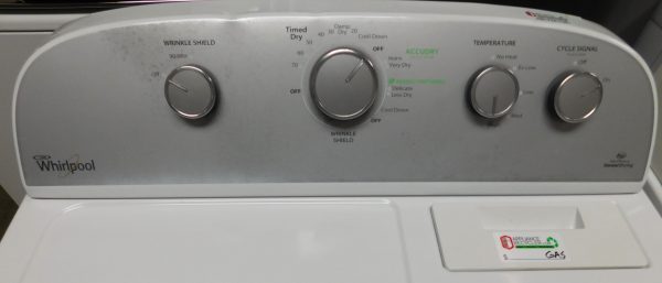 DRYER- WHIRLPOOL (GAS) SUPER CAPACITY PLUS- A-530 - Image 3