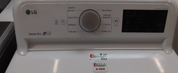 DRYER- LG KING SIZE CAPACITY ELECTRIC- A-509 - Image 3