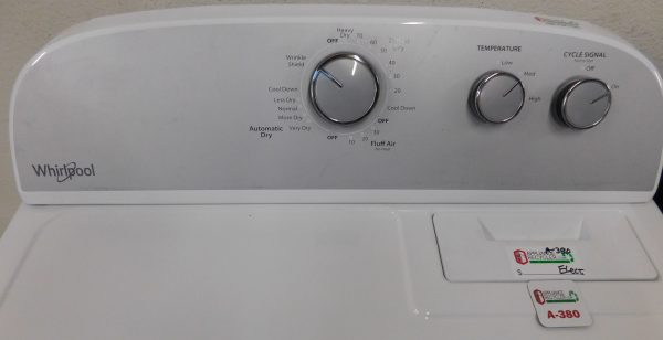 DRYER- WHIRLPOOL (ELECTRIC) SUPER CAPACITY PLUS- A-380 - Image 3