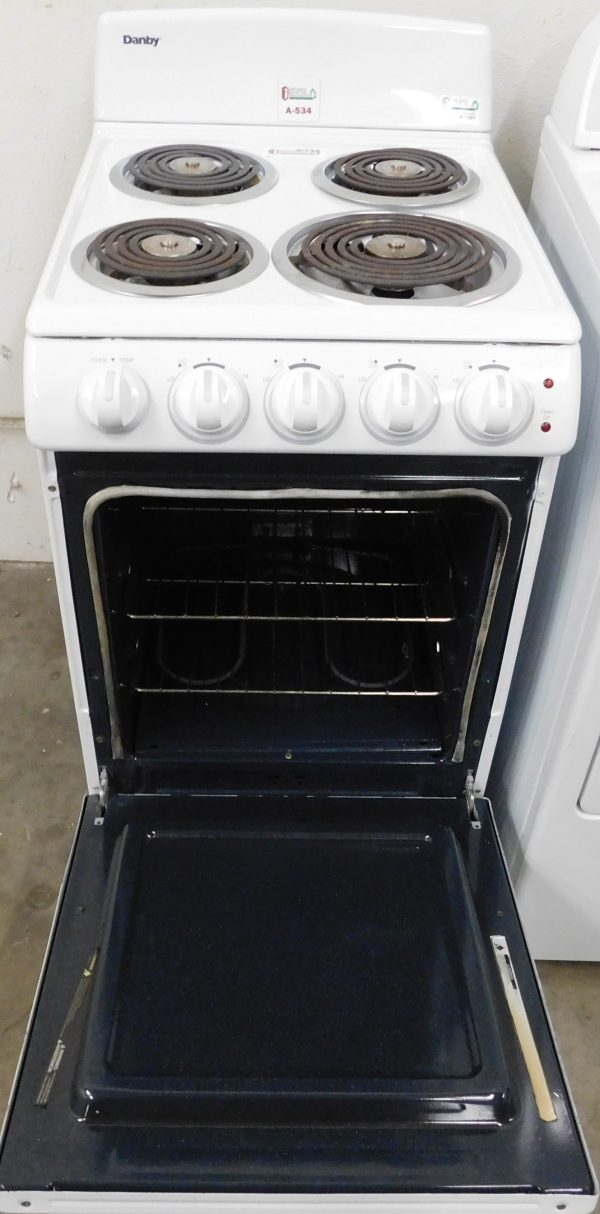 STOVE- 20 INCH DANBY ELECTRIC 4 BURNER TOP STOVE A-534 - Image 3