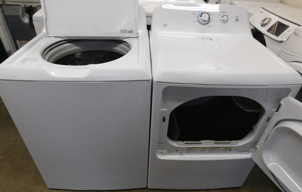 WASHER- GE KING SIZE CAPACITY- HEAVY DUTY WASHER & GAS DRYER- PRODUCT ID#A-453 - Image 2