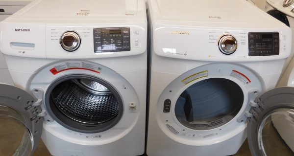 SAMSUNG WASHER AND GAS DRYER SET - PRODUCT ID# A-327 - Image 2