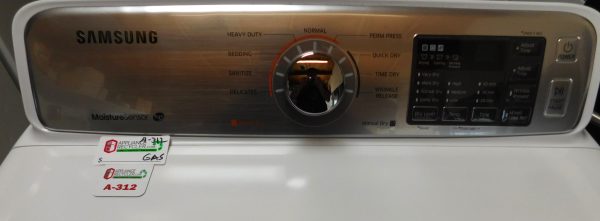 DRYER- SAMSUNG (GAS) KING SIZE CAPACITY PLUS- A-312 - Image 3