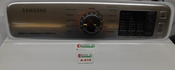 DRYER- SAMSUNG (GAS) KING SIZE CAPACITY PLUS- A-219 - Image 3