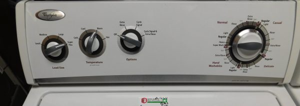 WHIRLPOOL WASHER & DRYER SET GAS--KING SIZE CAPACITY- HEAVY DUTY- PRODUCT ID#A-224 - Image 5
