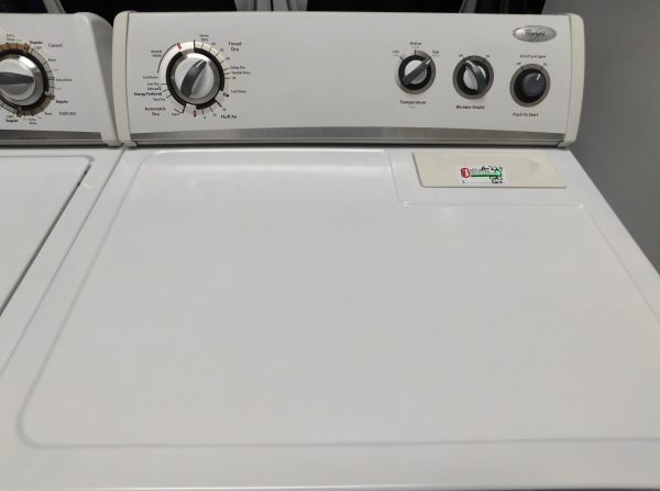 WHIRLPOOL WASHER & DRYER SET GAS--KING SIZE CAPACITY- HEAVY DUTY- PRODUCT ID#A-224 - Image 10