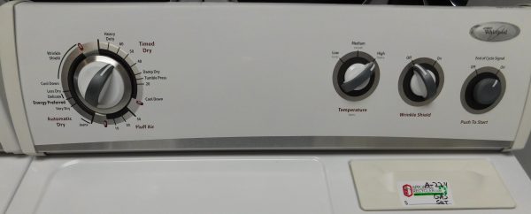 WHIRLPOOL WASHER & DRYER SET GAS--KING SIZE CAPACITY- HEAVY DUTY- PRODUCT ID#A-224 - Image 11