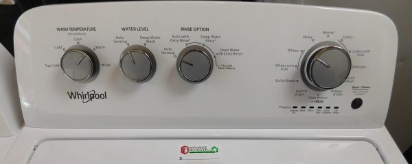 WHIRLPOOL WASHER- KING SIZE CAPACITY- HEAVY DUTY WASHER- PRODUCT ID#A-342 - Image 3